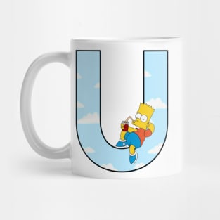 Simpsons letter Mug